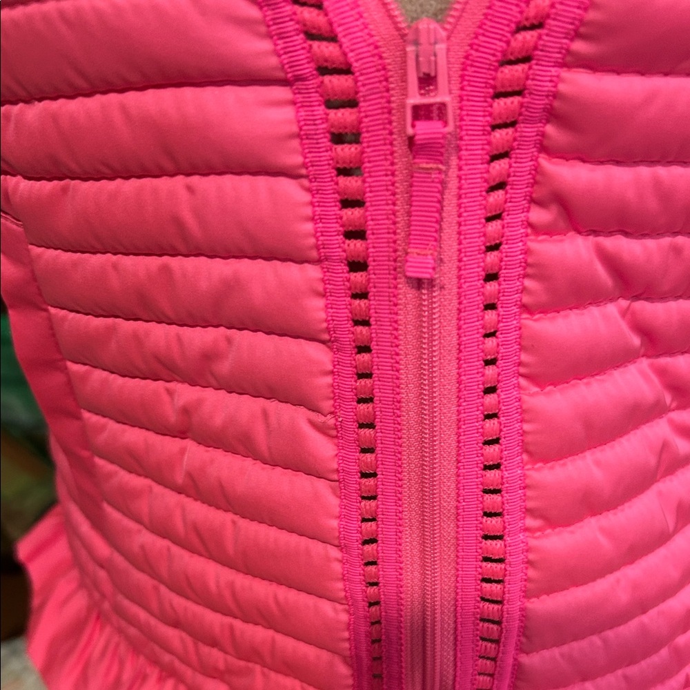 Lilly Pulitzer Pink Ruffle Vest - Picture 3 of 10